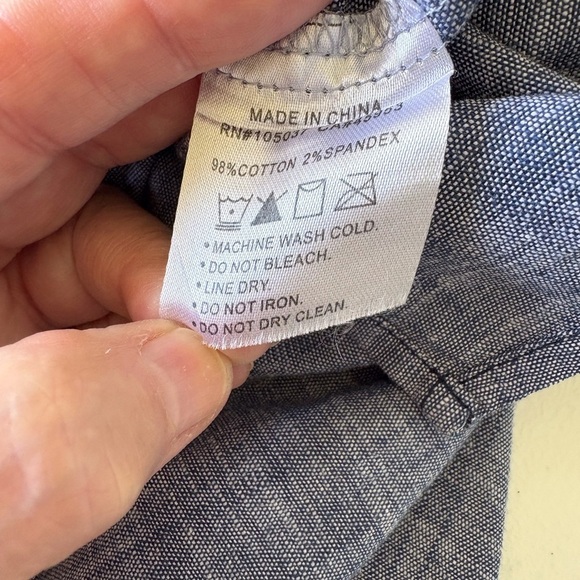 Ariat Katie Chambray Dress Size M Tie Belt
Western Cowboy Denim Embroidered - Picture 8 of 15